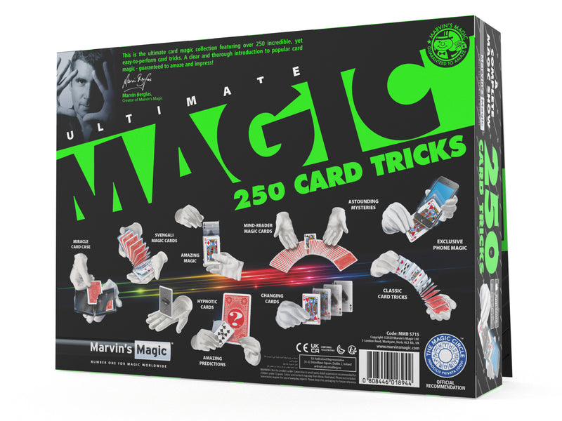 Marvin's Magic - Ultimate 250 Card Tricks set Marvin's Magic - Ultimate 250 Card Tricks set