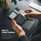VULKIT Built in Car Holder With Back Slot Wallet (VC200)