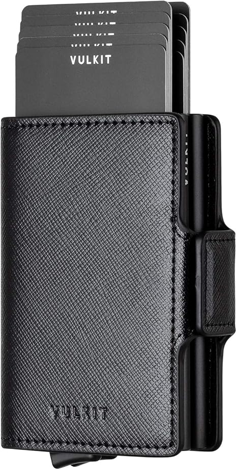 VULKIT Double Car Holder With Back Slot Wallet (VC200D)