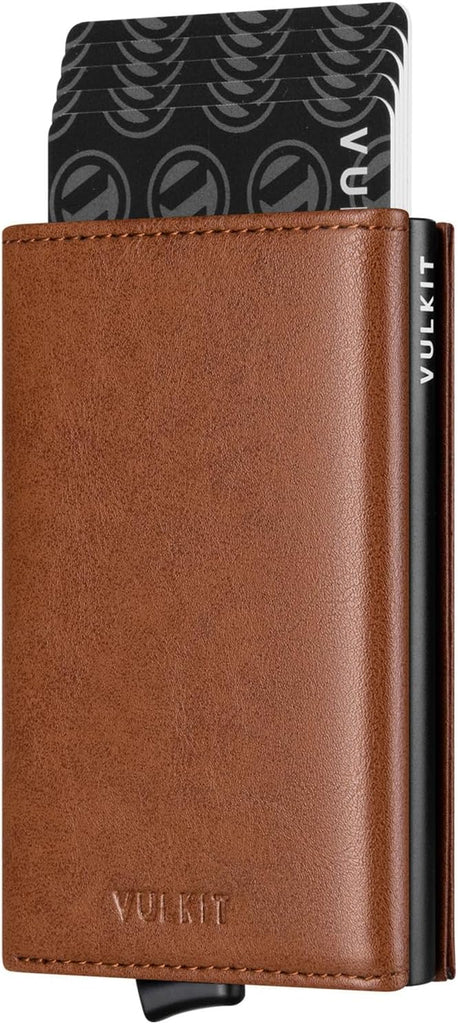 VULKIT RFID Blocking With ID Window and Banknote Compartment Wallet (VC-208)