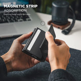 VULKIT RFID Blocking With ID Window and Banknote Compartment Wallet (VC-208)