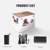 WST POWERBANK 8 in 1 Docking Station Magsafe 10000mAh (White)