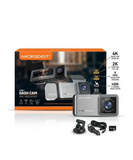 MICRODIGIT MDC82 3-in-1 Dash Cam – Front, Inside & Rear Cameras