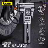 Bson Hammer Tire Inflator, 4 in 1 Multi-Function
