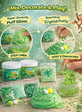 Greateam Rain Forest Putty & Puff Slime Kit