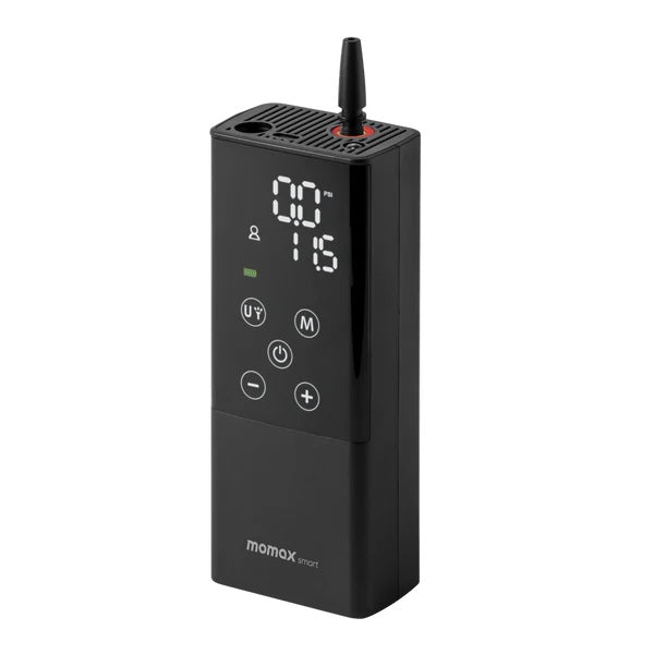 MOMAX SMART IOT ELECTRIC AIR PUMP WITH FLASH LIGHT MOMAX SMART IOT ELECTRIC AIR PUMP WITH FLASH LIGHT