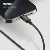 Momax Elite USB-C to USB-C Braided Cable 60W