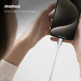 Momax Elite USB-C to USB-C Braided Cable 60W