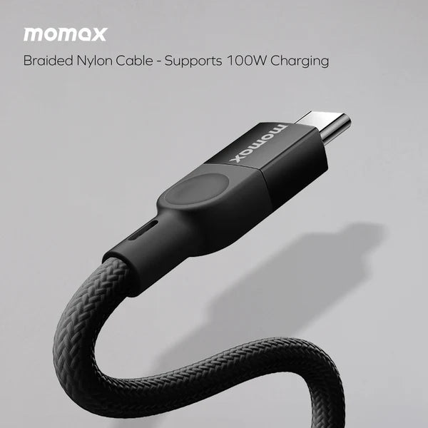 MOMAX 100W USB-C TO USB-C Magnetic Cable 1M MOMAX 100W USB-C TO USB-C Magnetic Cable 1M