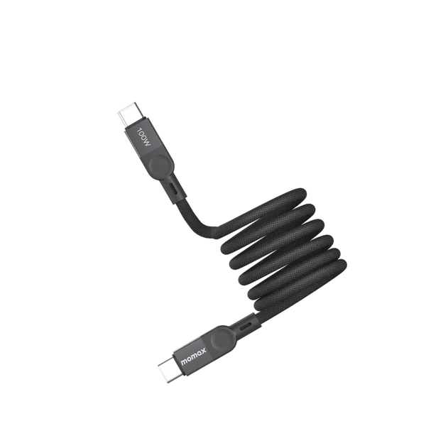 MOMAX 100W USB-C TO USB-C Magnetic Cable 1M