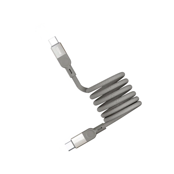 MOMAX 100W USB-C TO USB-C Magnetic Cable 2M