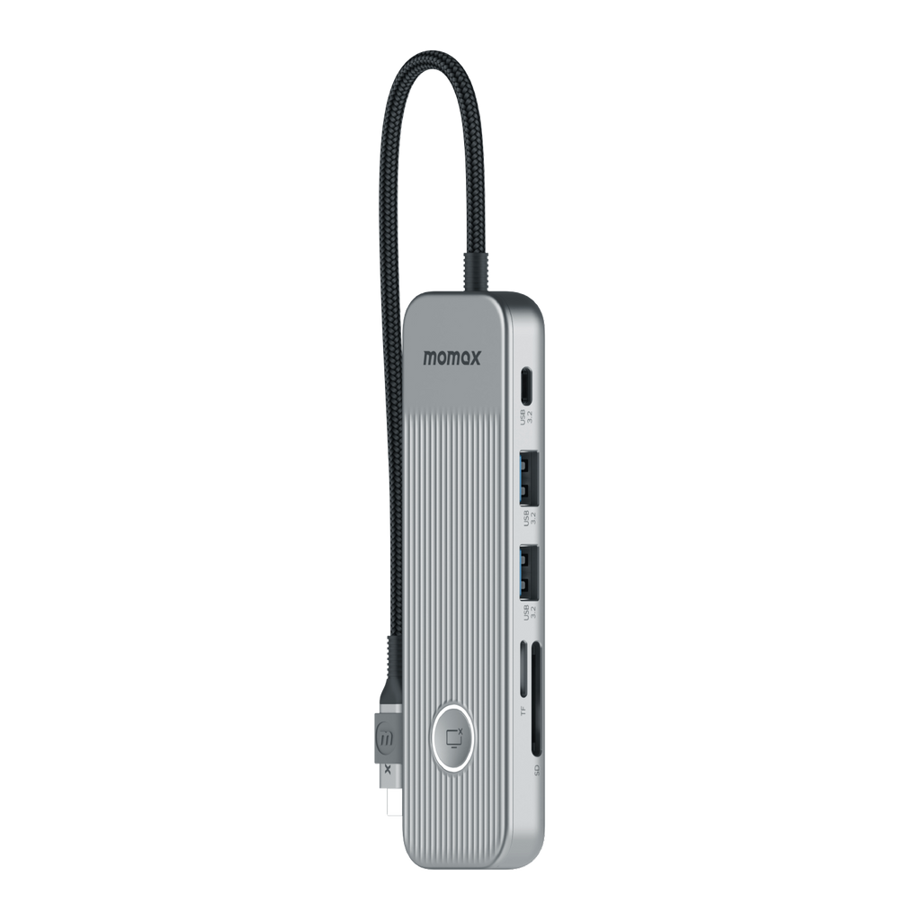 Momax 1-Link USB-C Hub (8-in-1) Momax 1-Link USB-C Hub (8-in-1)