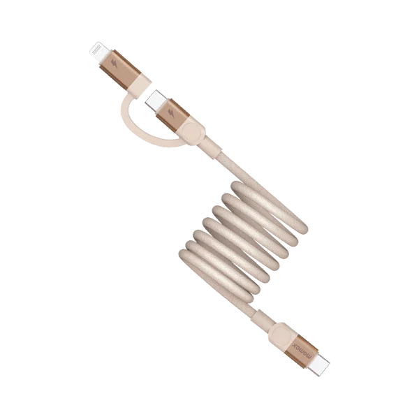MOMAX USB-C TO C & Lightning Magnetic Cable 2M MOMAX USB-C TO C & Lightning Magnetic Cable 2M