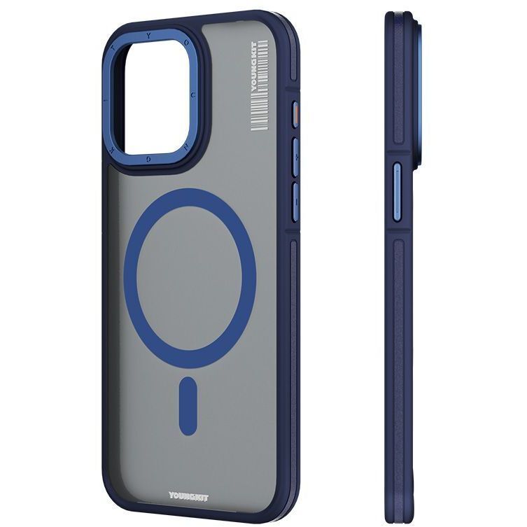 Youngkit Rock Sand Soft Touch Magsafe Case For iPhone 15 Series Youngkit Rock Sand Soft Touch Magsafe Case For iPhone 15 Series