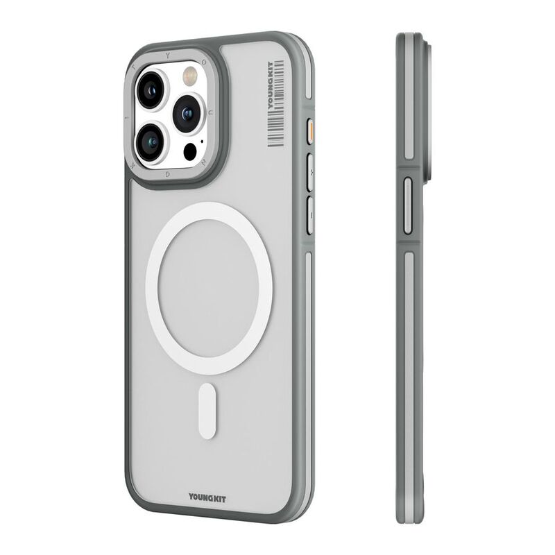 Youngkit Rock Sand Soft Touch Magsafe Case For iPhone 15 Series Youngkit Rock Sand Soft Touch Magsafe Case For iPhone 15 Series