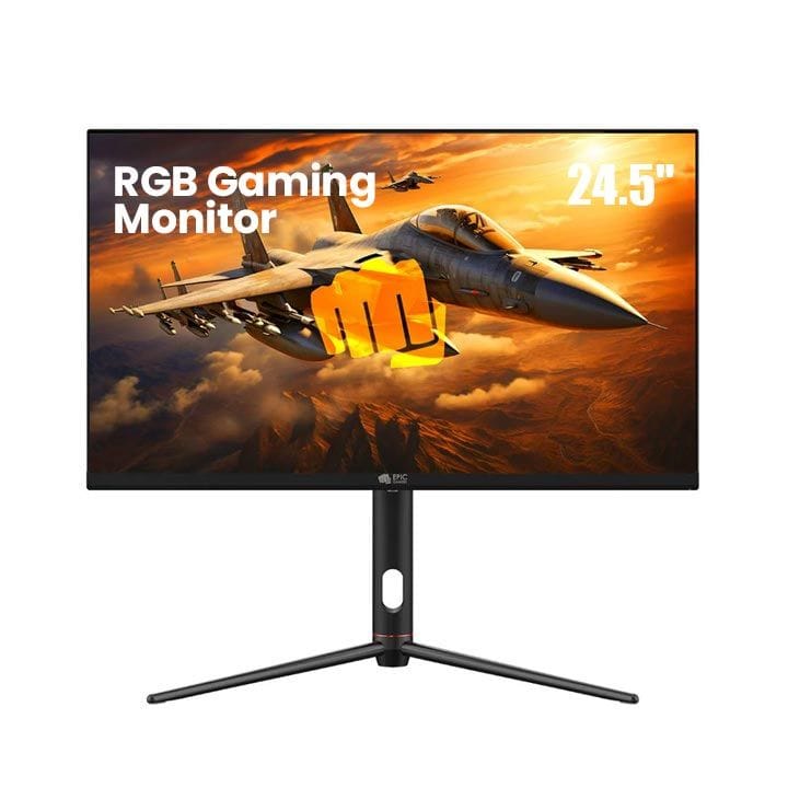 Epic Gamers 24.5 inches Gaming Monitor FHD 360Hz RGB - Black Epic Gamers 24.5 inches Gaming Monitor FHD 360Hz RGB - Black