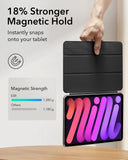ESR Rebound Magnetic Case, Compatible with iPad mini 6/mini 7, Black