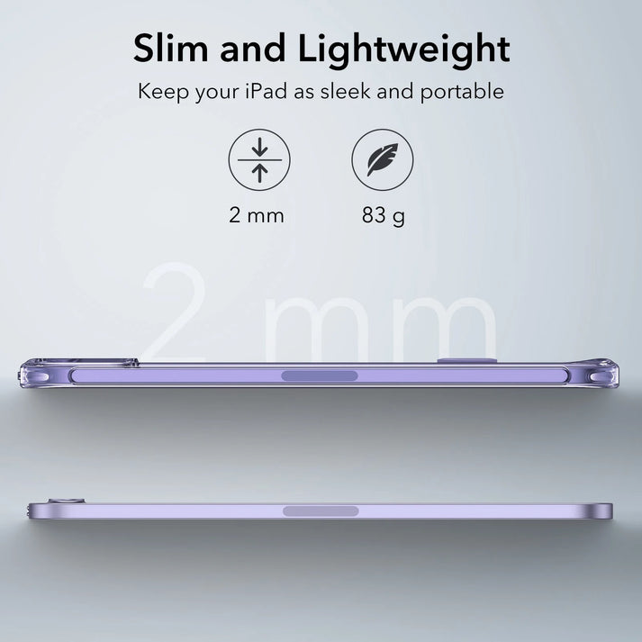 ESR Boost Kickstand Case, Compatible with iPad mini 7/mini 6, Clear ESR Boost Kickstand Case, Compatible with iPad mini 7/mini 6, Clear