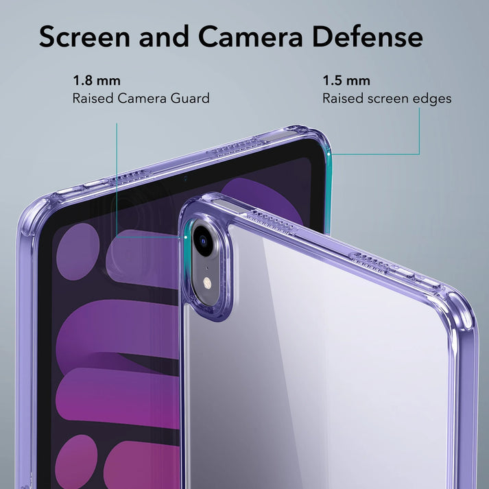 ESR Boost Kickstand Case, Compatible with iPad mini 7/mini 6, Clear ESR Boost Kickstand Case, Compatible with iPad mini 7/mini 6, Clear