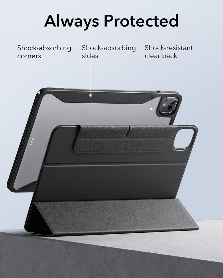 ESR Rebound Hybrid Case 360, Compatible with iPad Pro 11 (2024/2025) ESR Rebound Hybrid Case 360, Compatible with iPad Pro 11 (2024/2025)