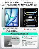 ESR Rebound Hybrid Case 360, Compatible with iPad Air 11 inch, 10.9 (5th/4th Gen)
