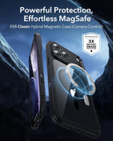 ESR Classic Hybrid Magnetic Case For iPhone 18 Pro Max / 17 Pro Max -  Clear Black