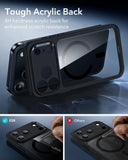 ESR Classic Hybrid Magnetic Case For iPhone 18 Pro Max / 17 Pro Max -  Clear Black