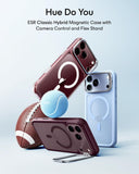 ESR Classic Hybrid Magnetic Case For iPhone 18 Pro Max / 17 Pro Max -  Forested Red