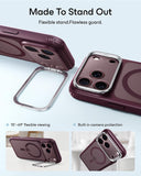ESR Classic Hybrid Magnetic Case For iPhone 18 Pro Max / 17 Pro Max -  Forested Red