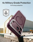ESR Classic Hybrid Magnetic Case For iPhone 18 Pro Max / 17 Pro Max -  Forested Red