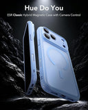 ESR Classic Hybrid Magnetic Case For iPhone 18 Pro Max / 17 Pro Max -  Forested Light Blue