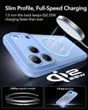 ESR Classic Hybrid Magnetic Case For iPhone 18 Pro Max / 17 Pro Max -  Forested Light Blue