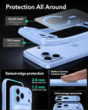 ESR Classic Hybrid Magnetic Case For iPhone 18 Pro Max / 17 Pro Max -  Forested Light Blue