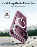 ESR Classic Hybrid Magnetic Case Stash Stand For iPhone 18 Pro Max / 17 Pro Max - Clear
