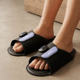 Green Lion EMS Foot Therapy & Massage Slippers - Black
