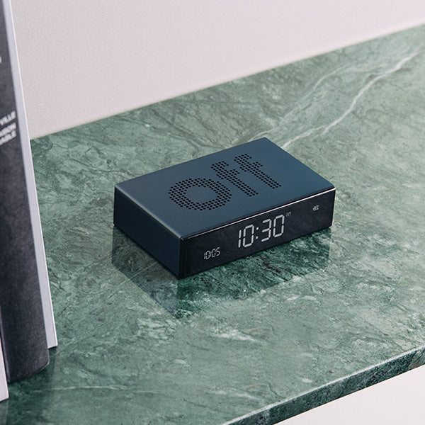 LEXON FLIP PREMIUM Reversible LCD alarm clock