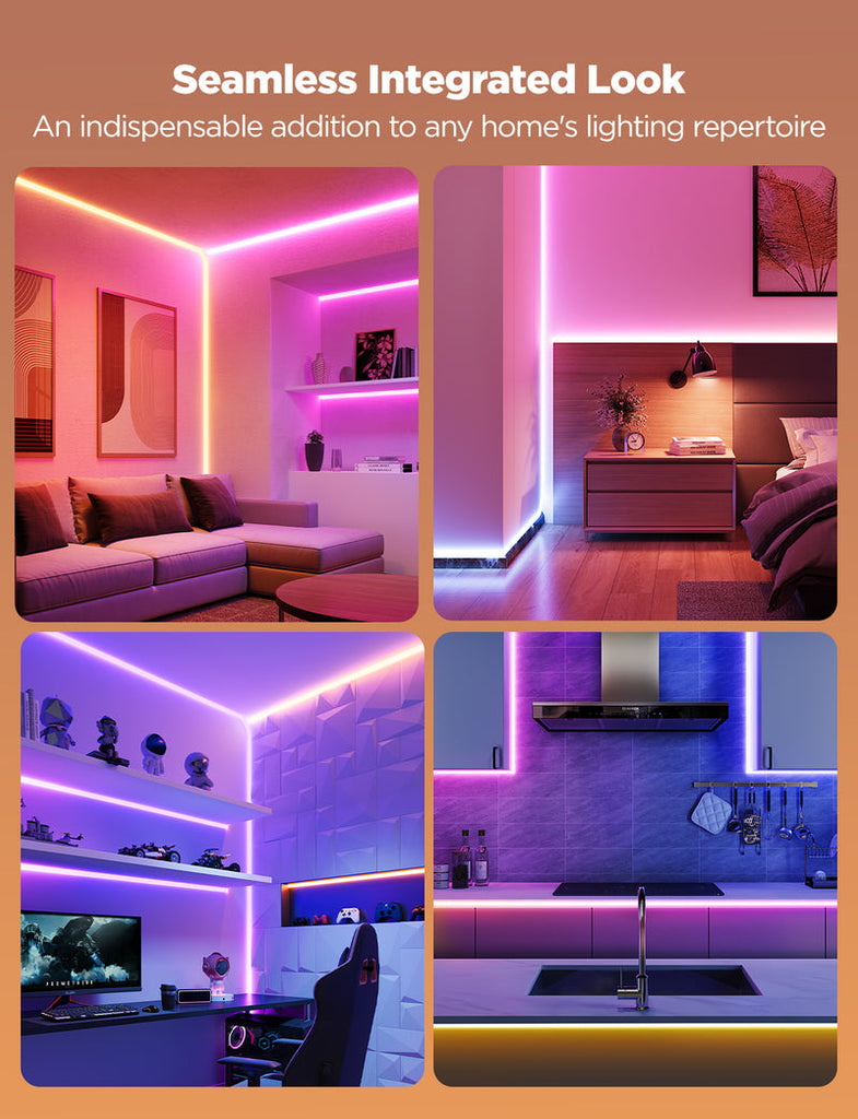 Govee Neon Rope Lights for Wall Lining - 5M Govee Neon Rope Lights for Wall Lining - 5M