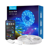 Govee Wi-Fi RGB LED Strip Lights 16.4ft × 2 Rolls