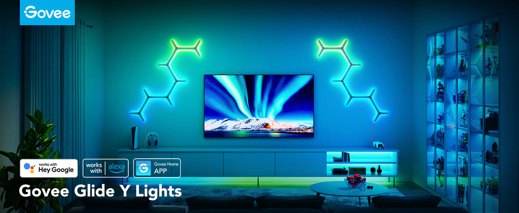Govee Glide Y Shape Light Panel - 7 Pack Govee Glide Y Shape Light Panel - 7 Pack