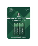 Green Lion Alkaline Battery AAA ( 4pcs/pack ) 271400mAh / 1.5V Green