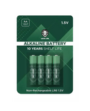 Green Lion Alkaline Battery AA ( 4pcs/pack ) 2700mAh / 1.5V Green