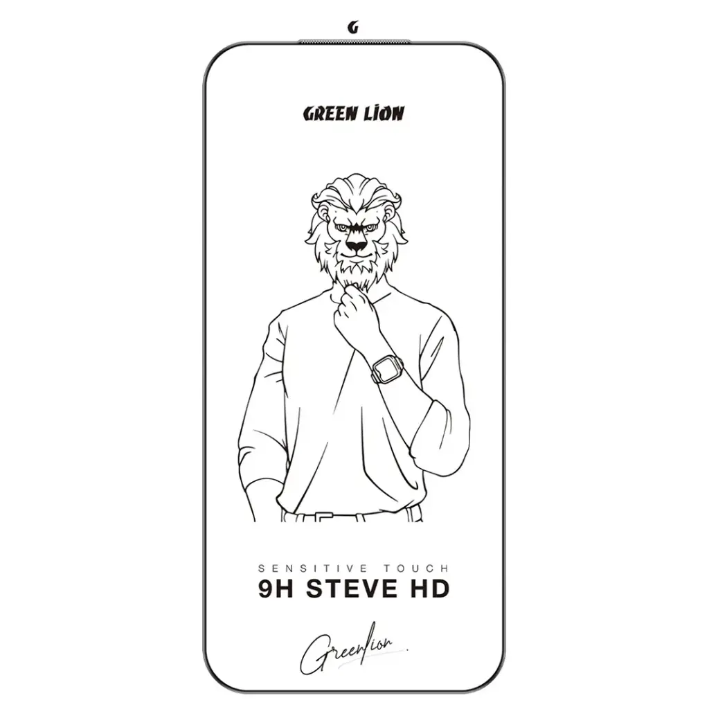 Green Lion 9H Steve HD Screen Protector for iPhone 17 Pro - Clear Green Lion 9H Steve HD Screen Protector for iPhone 17 Pro - Clear