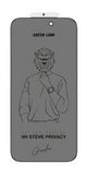 Green Lion 9H Steve Privacy Screen Protector for iPhone 17 - Black