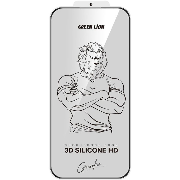 Green Lion 3D Silicone Plus Screen Protector for iPhone 17 - Clear Green Lion 3D Silicone Plus Screen Protector for iPhone 17 - Clear