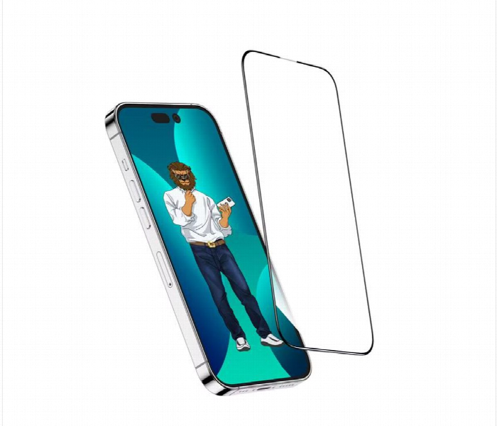 Green Lion 9H Steve Glass Strong Full Screen Protector for iPhone 14 - Clear Green Lion 9H Steve Glass Strong Full Screen Protector for iPhone 14 - Clear