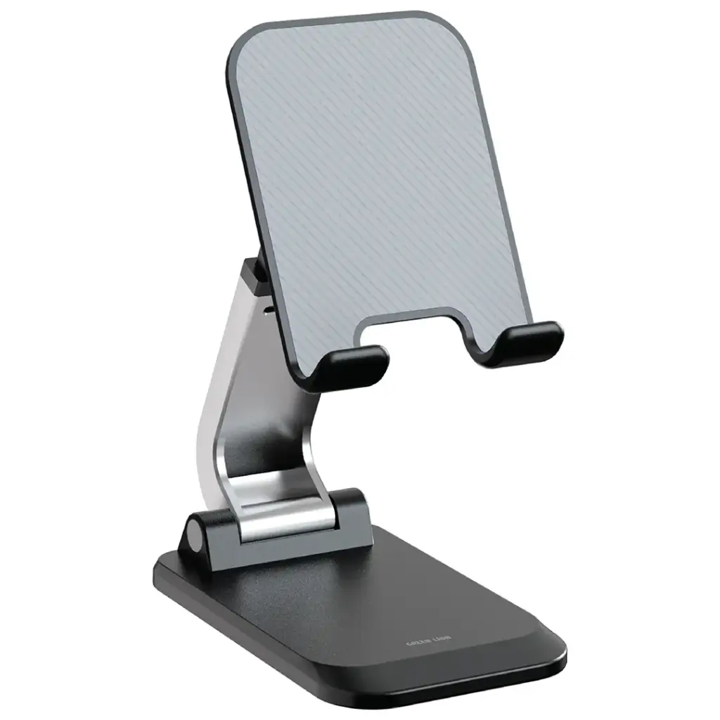 Green Lion M2- Foldable Multi-Angle Phone Holder - Black