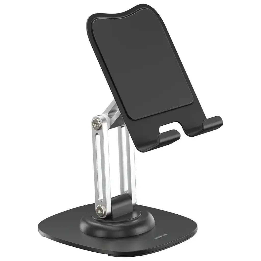Green Lion M4- Foldable Phone & Tablet Holder - Black Green Lion M4- Foldable Phone & Tablet Holder - Black