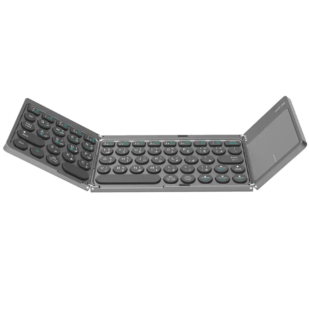 Green Lion Tri-Fold Wireless Keyboard Arabic & English Green Lion Tri-Fold Wireless Keyboard Arabic & English