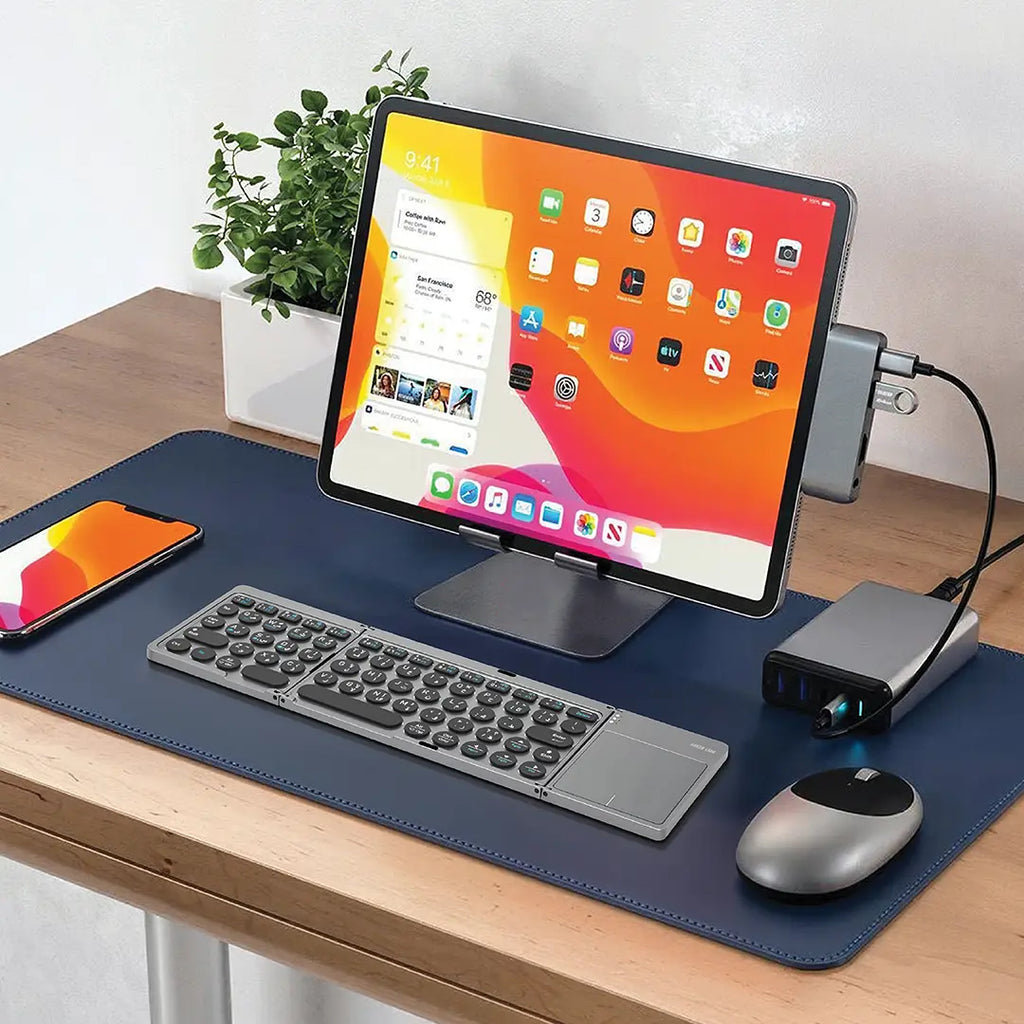 Green Lion Tri-Fold Wireless Keyboard Arabic & English Green Lion Tri-Fold Wireless Keyboard Arabic & English