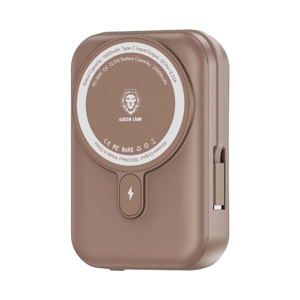 Green Lion 20000mAh Monaco MagSafe Power Bank